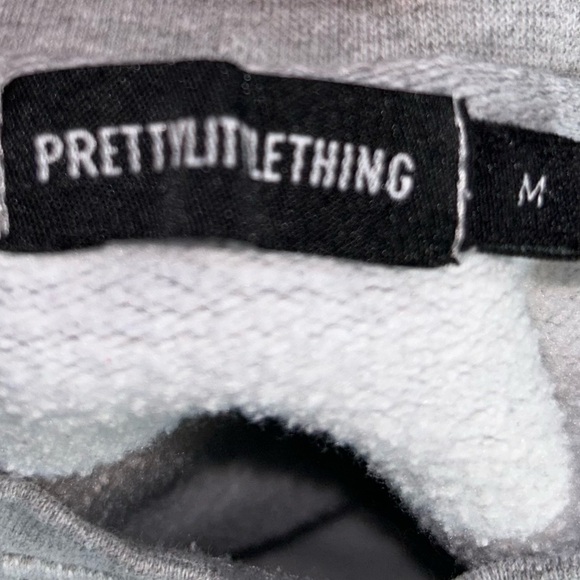 PrettyLittleThing Sweatshirt Honolulu Surf Embroidered Relaxed Long Sleeve Crew - Picture 8 of 11